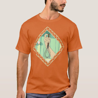 Baking Muffins Cookie Cupcakes Whisk Whisking - Ba T-Shirt