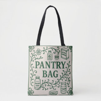 "BAKING PANTRY BAG" - CHINOISERIE TOTE TASCHE