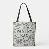 "BAKING PANTRY BAG" - CHINOISERIE TOTE TASCHE (Rückseite)