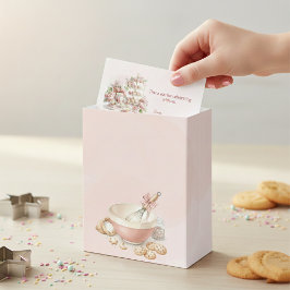 Baking Party Birthday Favor Thank You Insert Visitenkarte