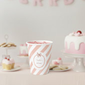 Baking Party Girls Birthday Fun Pink Pappbecher