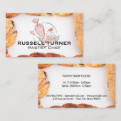 Baking Pastries | Restaurant Visitenkarte (Vorne/Hinten)