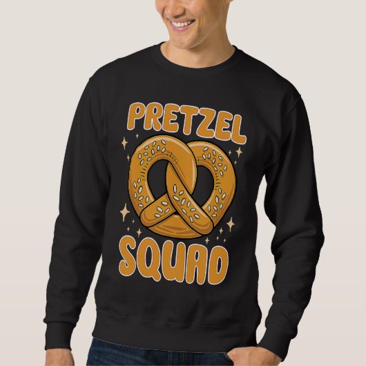 Baking Pretzel German Bread Making Bakery Baker Br Sweatshirt (Vorderseite)