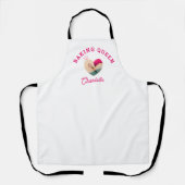 Baking Queen - Heart - Custom Schürze (Vorderseite)