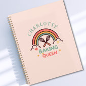 Baking Queen oder King- Regenbogen- Benutzerdefini Planer