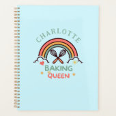 Baking Queen oder King- Regenbogen- Individuell Planer (Vorderseite)