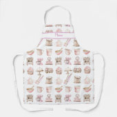 Baking Queen Pinke Kochschürze Schürze (Vorderseite)