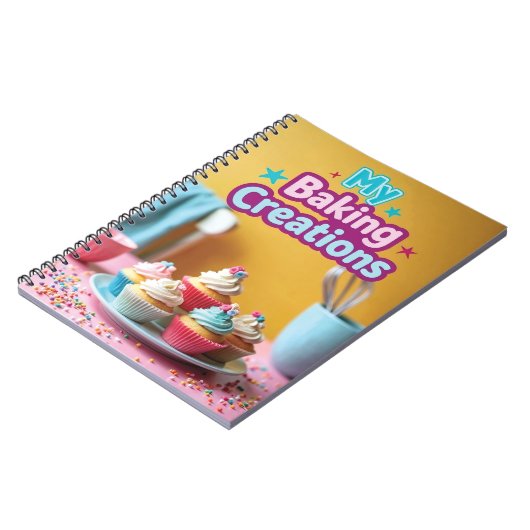 Baking Recipes for Kids Notizblock (Linke Seite)