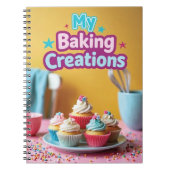 Baking Recipes for Kids Notizblock (Vorderseite)