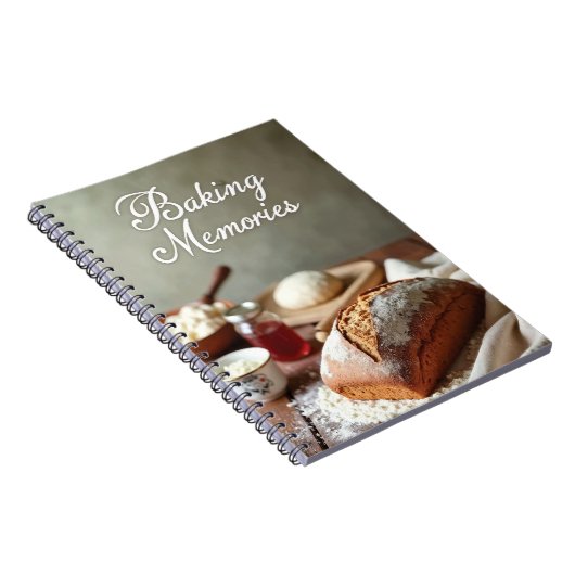 Baking Recipes Notizblock (Rechte Seite)