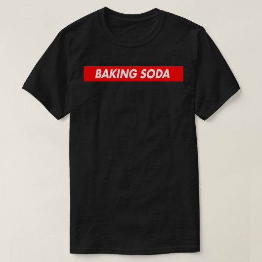 Baking Soda Red Bo Logo A1 Funny T-Shirt (Design vorne)