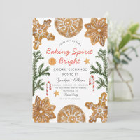 Baking Spirit Bright Cookie Exchange Party