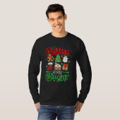 Baking Spirit Bright Donut Weihnachtsbaum Xmas Coo T-Shirt (Vorne ganz)