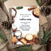 Baking Spirit Bright Pastel Pink Cookie Exchange Einladung