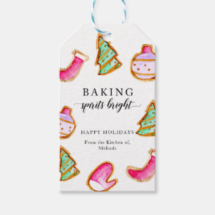 Baking Spirits Bright Backparty Einfach  Geschenkanhänger