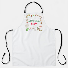 Baking Spirits Bright Christmas Holiday Schürze