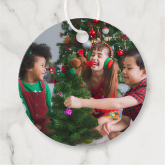 Baking Spirits Bright Christmas Treats Tag Design Geschenkanhänger