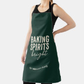Baking Spirits Bright | Immergrüne Weihnachten Schürze (InSitu)