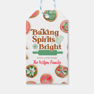 Baking Spirits Bright Pink Cookie Tausch Geschenkanhänger