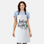 Baking Spirits Bright | Weihnachtsferien Spaß Schürze (Getragen)