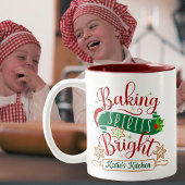 Baking Spirituosen Bright Custom Christmas Zweifarbige Tasse