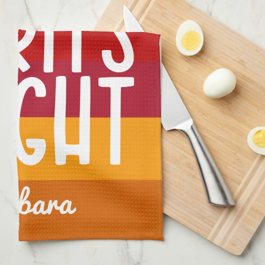 Baking Spirituosen Helle Custom Erntedank Geschirrtuch (Viertel Falte)