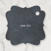 Baking Sprites Bright Holiday Chalkboard Geschenkanhänger (Rückseite)