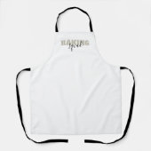 Baking Squad Simple Text Matching Group Schürze (Vorderseite)