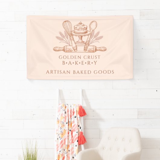 Baking Utensils Baker Bakery Banner (Insitu)