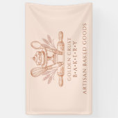 Baking Utensils Baker Bakery Banner (Vertikal)