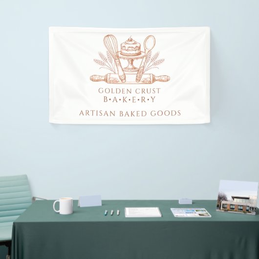 Baking Utensils Baker Bakery Banner (Messeveranstaltung)