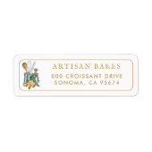 Baking Utensils Bakery Baker Return Address (Vorne)