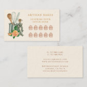 Baking Utensils Bakery Baker Treuekarte (Vorne/Hinten)