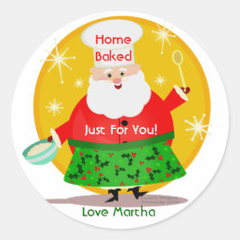 Baking Weihnachten Custom Stickers