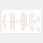 Baking Whisk Bakery Ingredients Allergy Food Label Rechteckiger Aufkleber (Vorderseite)