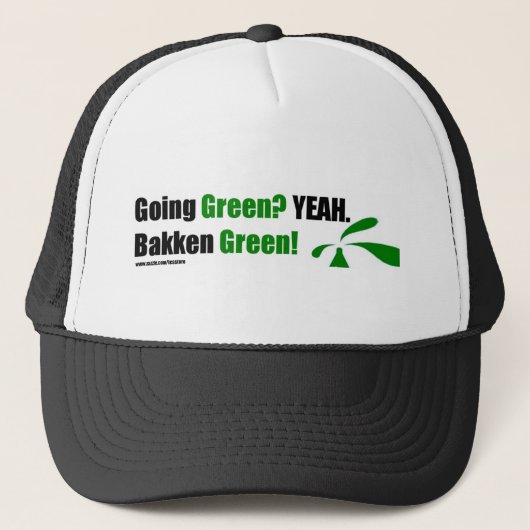 Bakken grüne Kappe (Vorderseite)