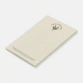 Bakkerzettel Post-it Klebezettel (angewinkelt)