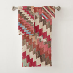 Baklava Chevron Star II // 18. Jahrhundert Authent Badhandtuch Set