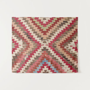 Baklava Chevron Star II // 18. Jahrhundert Authent Wandteppich