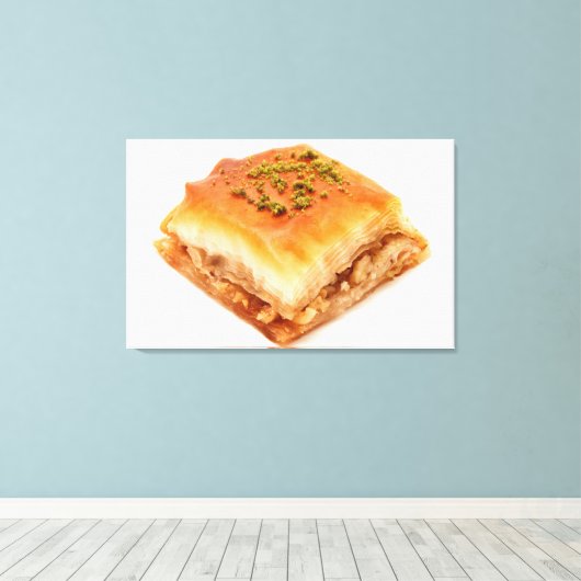 Baklava Leinwanddruck (Insitu (Holzboden))