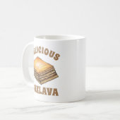 Baklava Sweet Filo Honey Nachtisch Konditorei Grie Kaffeetasse (Vorderseite Links)