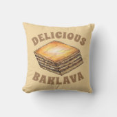 Baklava Sweet Filo Honey Nachtisch Konditorei Grie Kissen (Vorderseite)