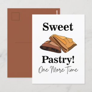 Baklava Sweet Pastry Feinschmecker Postkarte