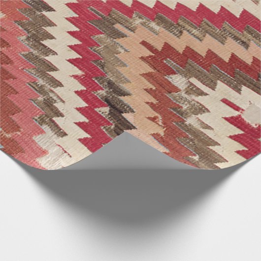 Baklava Zickzack Star II // 18. Jahrhundert Authen Geschenkpapier (Ecke)