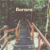 Bako Nationalpark - Borneo Aufkleber (Vorderseite)