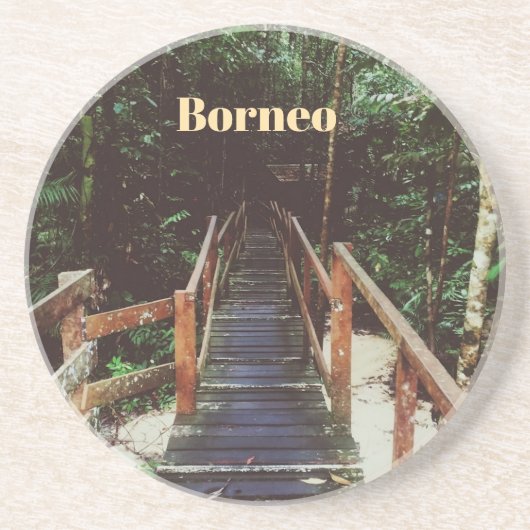Bako Nationalpark - Borneo Getränkeuntersetzer (Vorne)