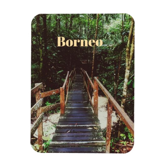 Bako Nationalpark - Borneo Magnet (Vertikal)
