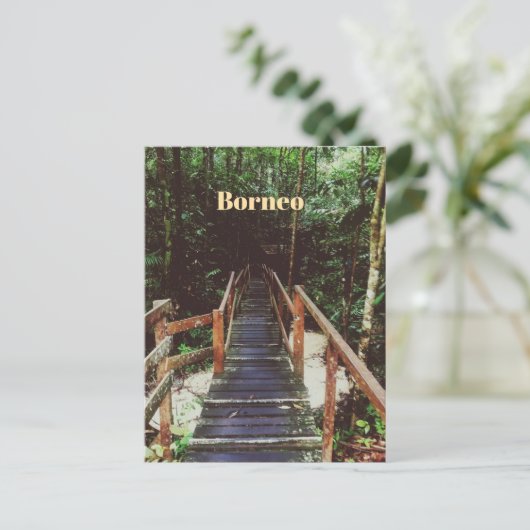 Bako Nationalpark - Borneo Postkarte (Stehend Vorderseite)