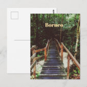 Bako Nationalpark - Borneo Postkarte (Vorne/Hinten)