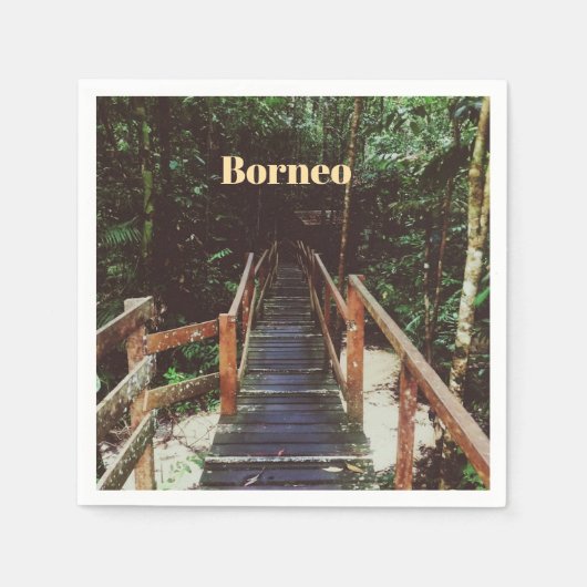 Bako Nationalpark - Borneo Serviette (Vorderseite)